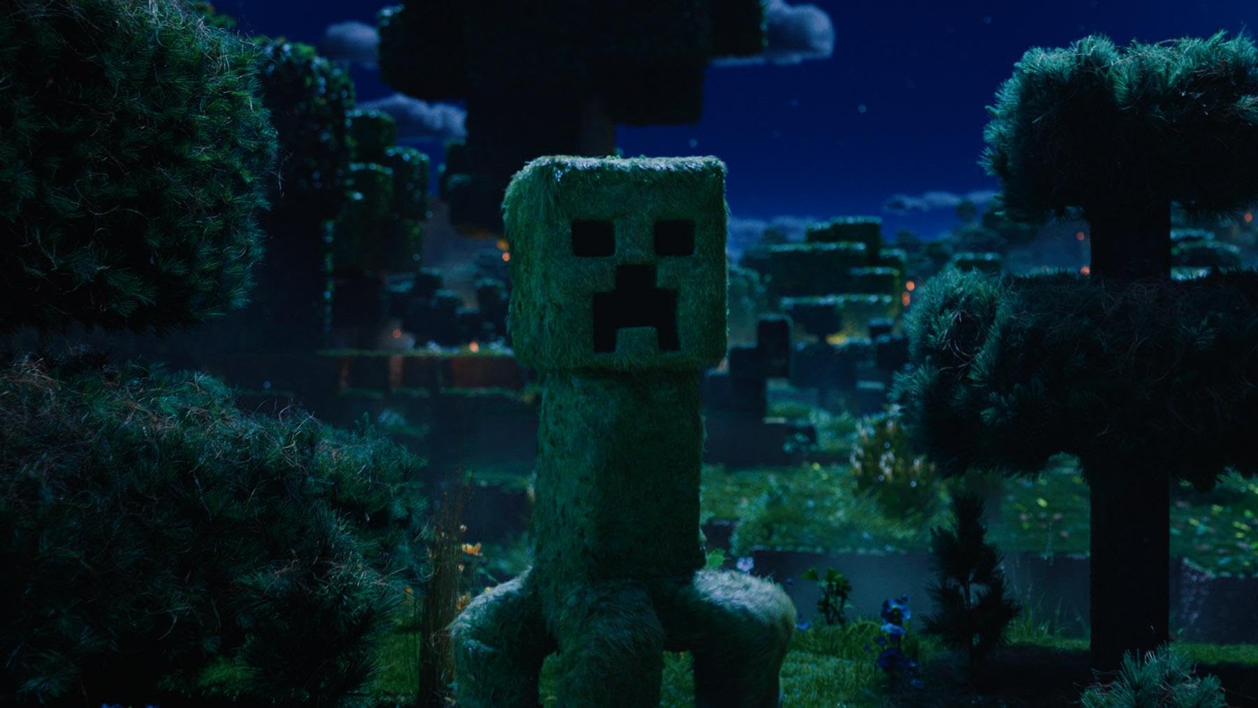 Una película de Minecraft: Aventura cúbica llena de imaginación